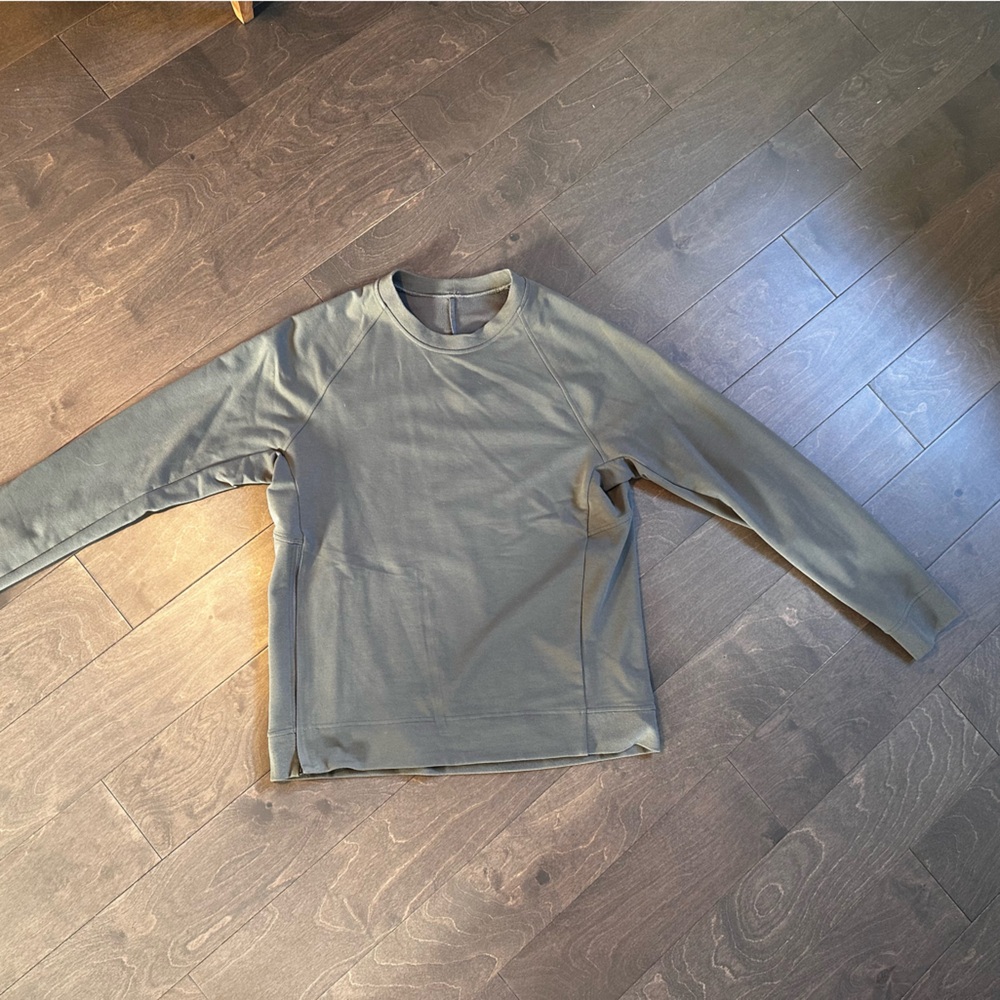 Lulu City Sweat Olive Sweater